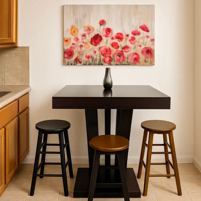 After enhancement - kitchen